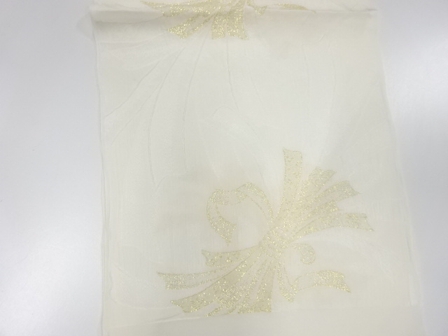  未使用品　正絹　帯揚げ